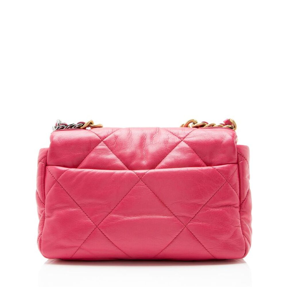 Chanel Lambskin 19 Medium Flap Shoulder Bag - Picture 3 of 12